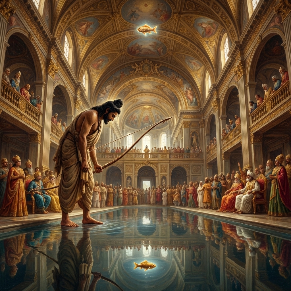 Chapter 0.07: The Fire-Born (Draupadi-Swayamvara)