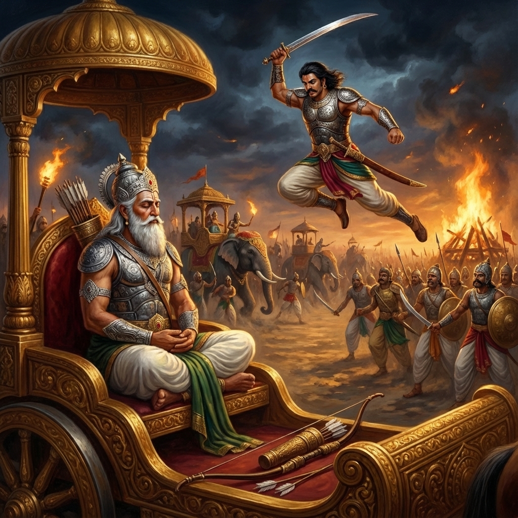 Chapter 23: The Midnight War (Drona Vadha)