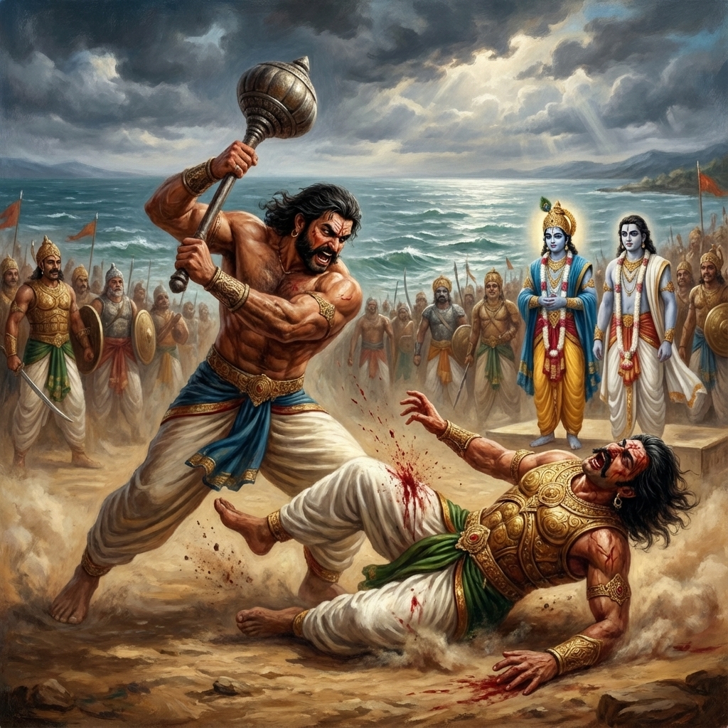 Chapter 25: The Broken Thigh (Duryodhana Vadha)
