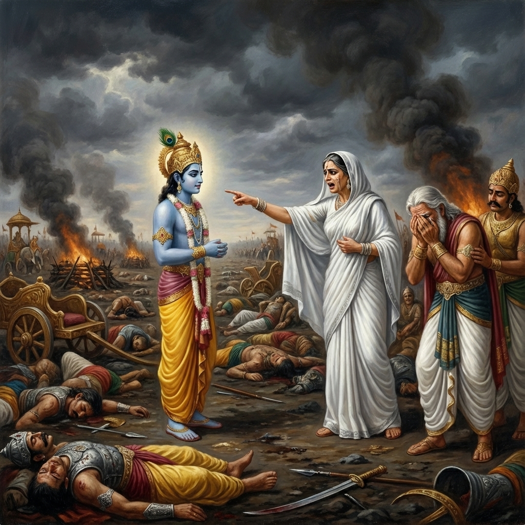 Chapter 27: The Queen's Curse (Gandhari Shap)
