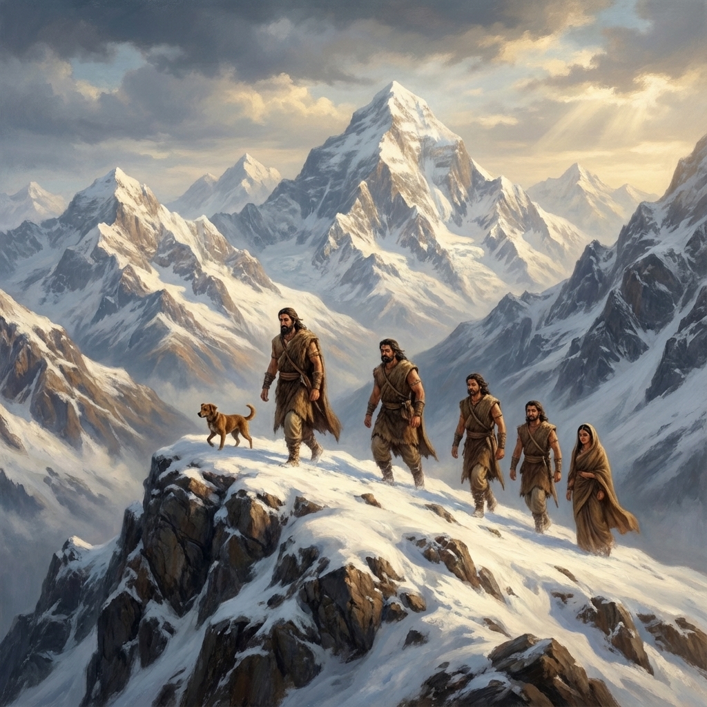 Chapter 30: The Final Ascent (Mahaprasthanika Parva)