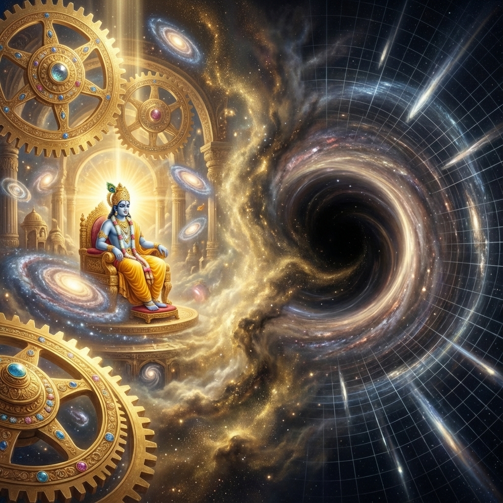Relativity of Time - Brahma vs Black Hole